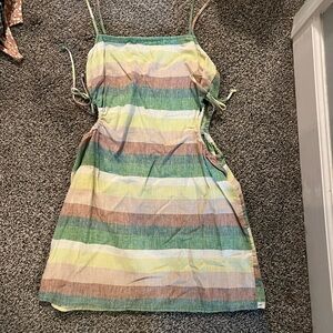 Aerie Multicolor Striped Mini Dress